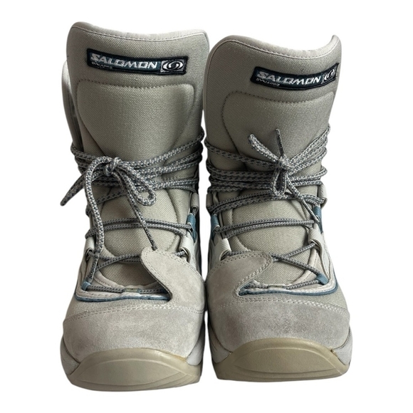 SALOMON Synapse Women's Snowboard Boots Lace Up Snow Shoes Size 10 - Picture 2 of 12